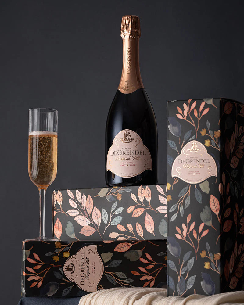 De Grendel Proposal Hill Cap Classique Brut Rosé 2022